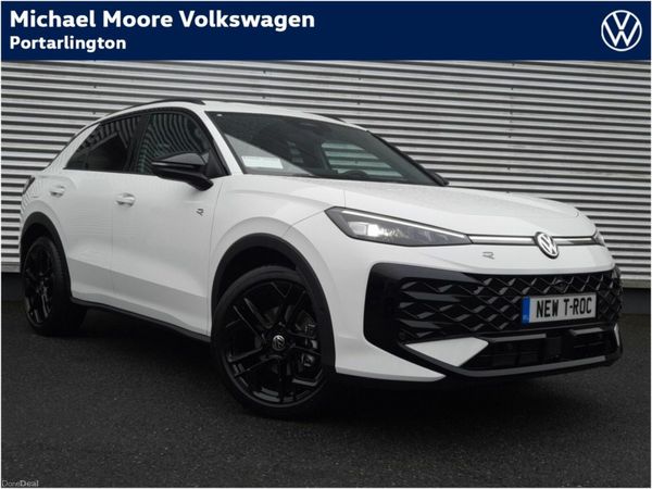 Volkswagen T-Roc SUV, Petrol Hybrid, 2026, White