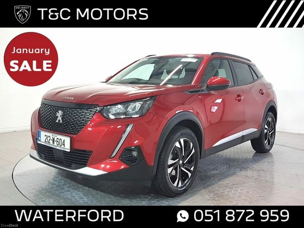Peugeot 2008 SUV, Petrol, 2021, Red