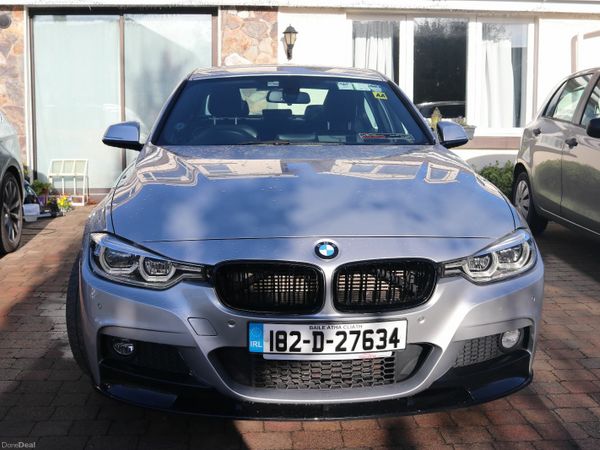 BMW 3-Series Saloon, Petrol Plug-in Hybrid, 2018, Silver