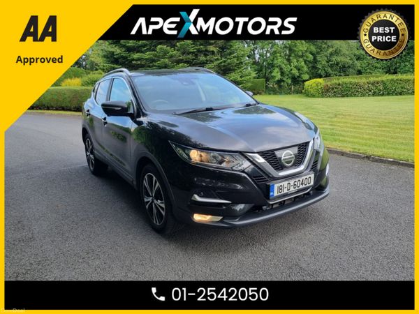 Nissan Qashqai Hatchback, Diesel, 2018, Black