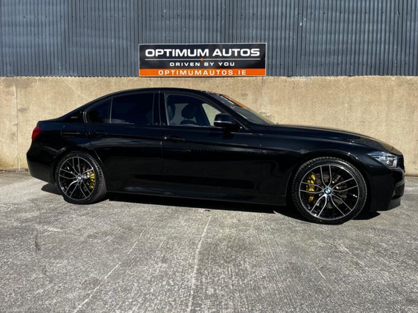 BMW 3-Series Saloon, Petrol Hybrid, 2017, Black