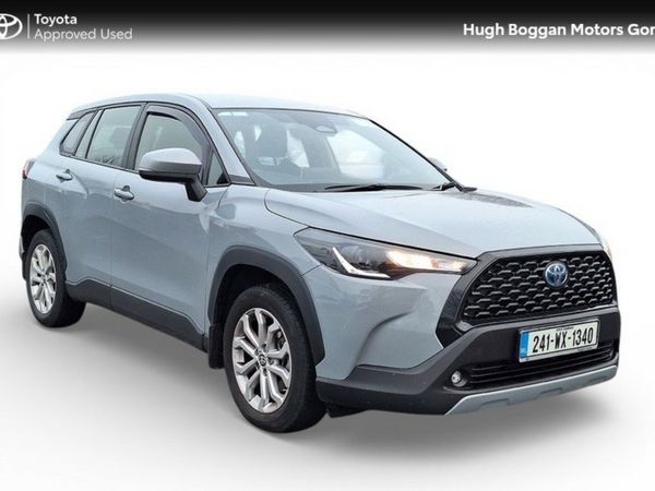 Toyota Corolla Cross SUV, Petrol Hybrid, 2024, Grey