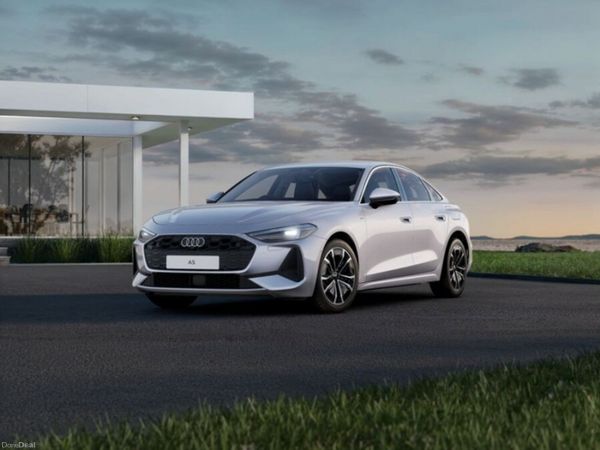 Audi A5 Saloon, Petrol Hybrid, 2026, Silver