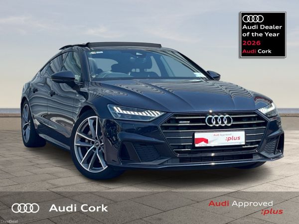 Audi A7 Hatchback, Petrol Plug-in Hybrid, 2023, Blue