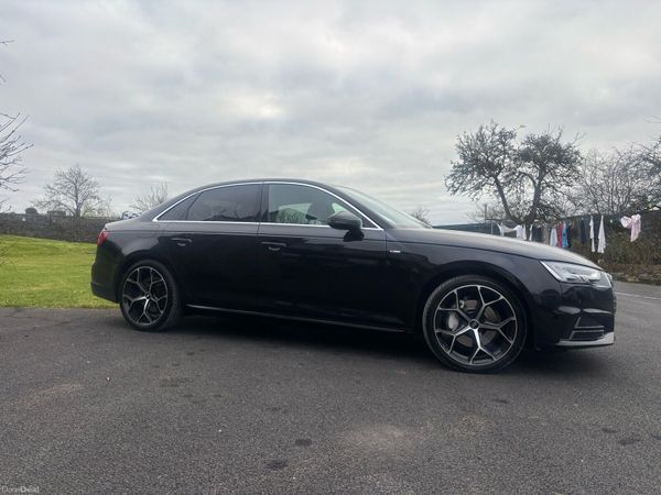 Audi A4 Saloon, Diesel, 2016, Black