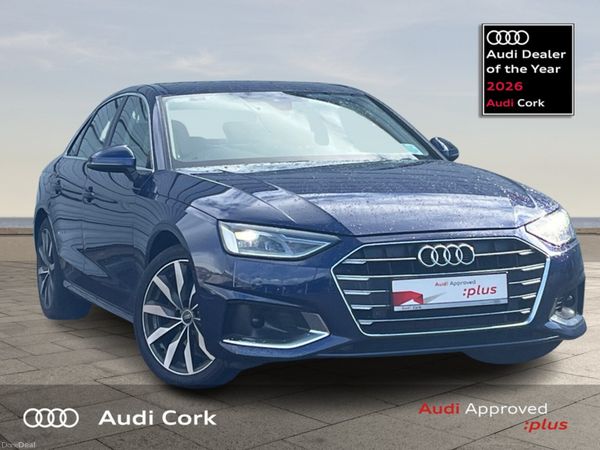 Audi A4 Saloon, Diesel, 2023, Blue