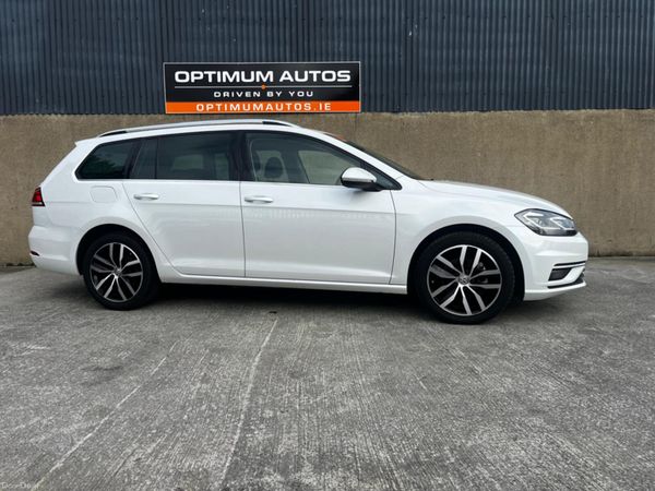 Volkswagen Golf Estate, Petrol, 2019, White