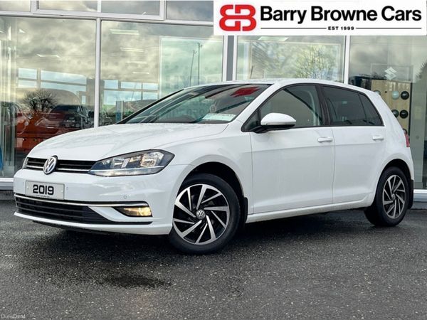 Volkswagen Golf Hatchback, Diesel, 2019, White