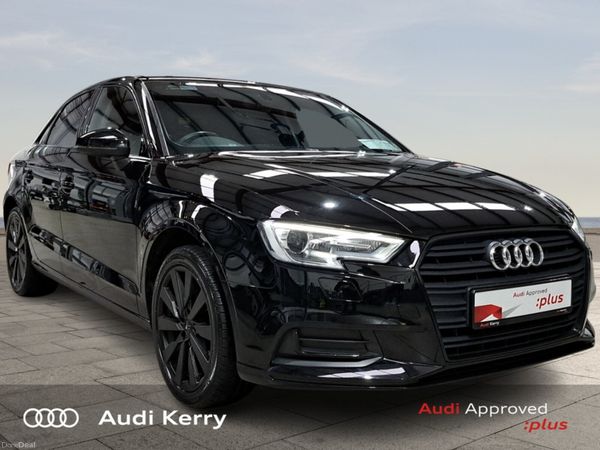 Audi A3 Saloon, Petrol, 2017, Black