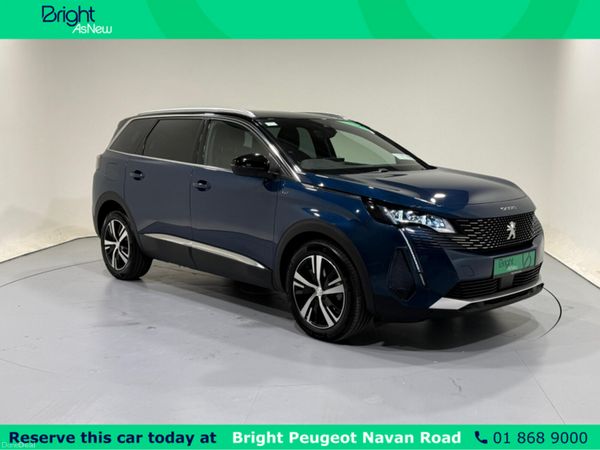 Peugeot 5008 MPV, Petrol Hybrid, 2024, Blue