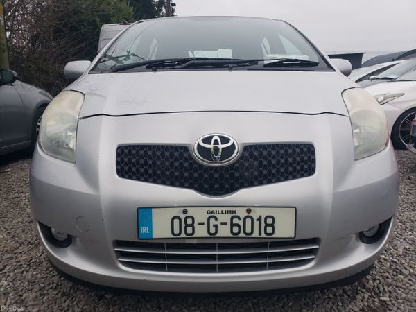 Toyota Yaris Hatchback, Petrol, 2008, Silver