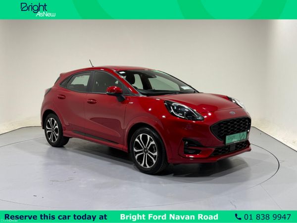 Ford Puma MPV, Petrol Hybrid, 2022, Red