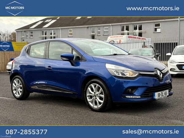 Renault Clio Hatchback, Petrol, 2018, Blue