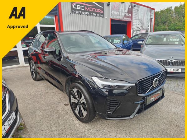 Volvo XC60 SUV, Petrol Plug-in Hybrid, 2022, Black