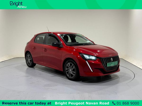 Peugeot 208 Hatchback, Petrol, 2022, Red