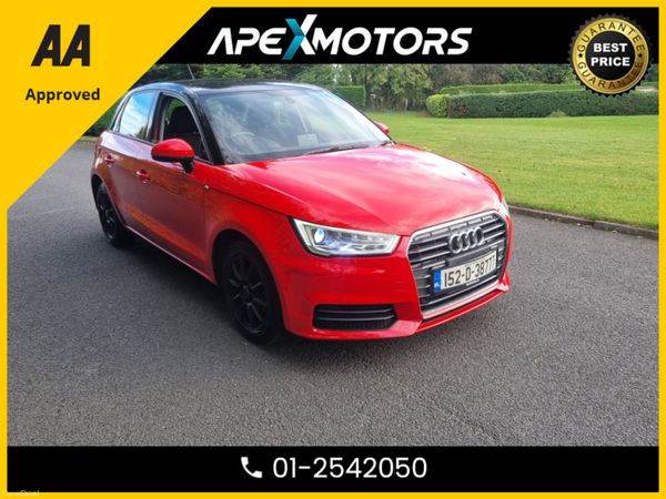 Audi A1 Hatchback, Petrol, 2015, Red