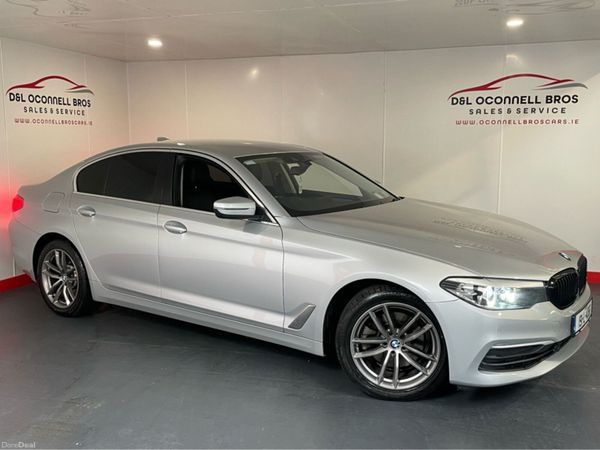 BMW 5-Series Saloon, Diesel, 2019, Silver