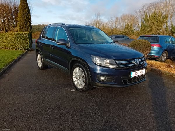 Volkswagen Tiguan SUV, Diesel, 2016, Blue
