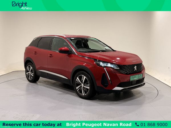 Peugeot 3008 MPV, Petrol, 2021, Red