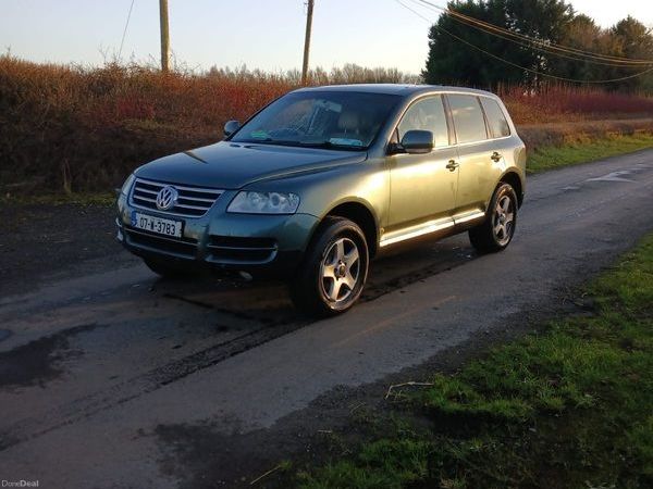 Volkswagen Touareg SUV, Diesel, 2007, Green