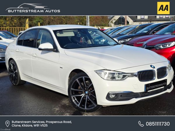 BMW 3-Series Saloon, Diesel, 2017, White