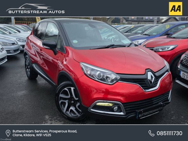 Renault Captur Hatchback, Petrol, 2016, Red
