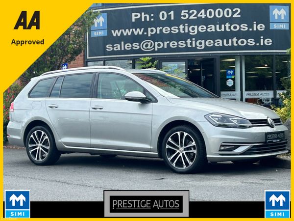 Volkswagen Golf Estate, Petrol, 2019, Silver