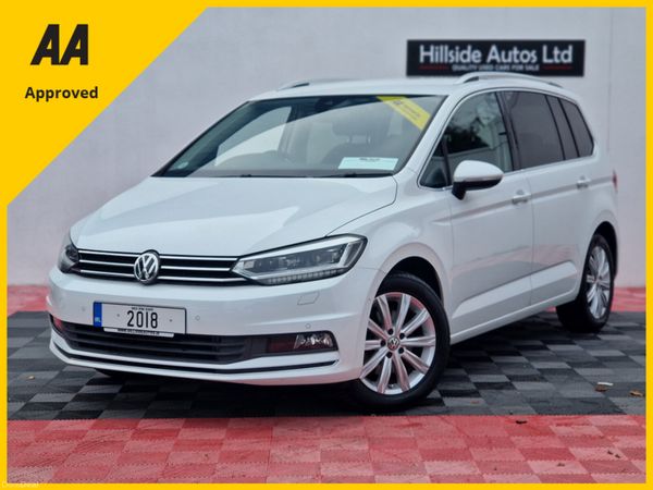 Volkswagen Touran SUV, Diesel, 2018, White