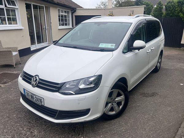 Volkswagen Sharan MPV, Petrol, 2014, White