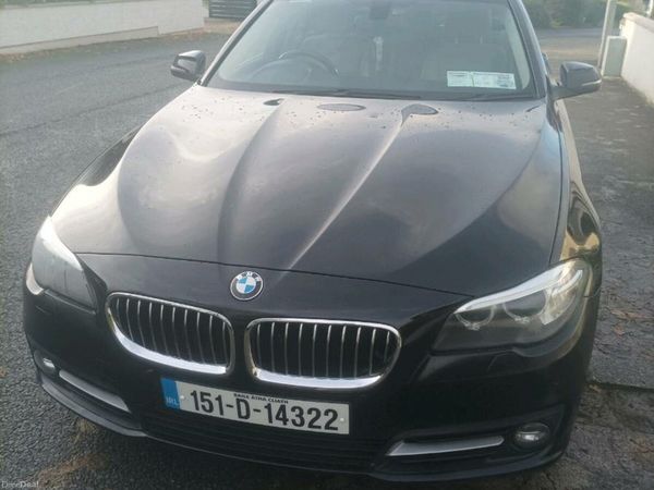 BMW 5-Series Saloon, Diesel, 2015, Black
