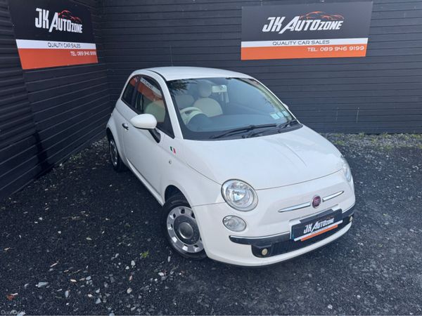 Fiat 500 Hatchback, Petrol, 2014, White