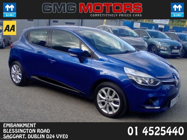 Renault Clio Hatchback, Petrol, 2018, Blue