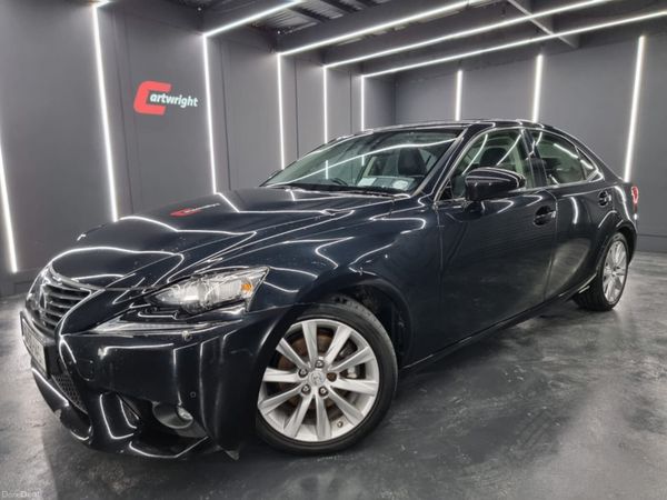 Lexus IS Saloon, Petrol Hybrid, 2015, Black