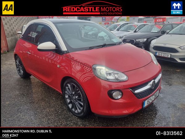 Opel Adam Hatchback, Petrol, 2015, Red