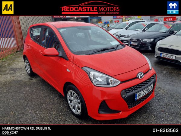 Hyundai i10 Hatchback, Petrol, 2019, Red