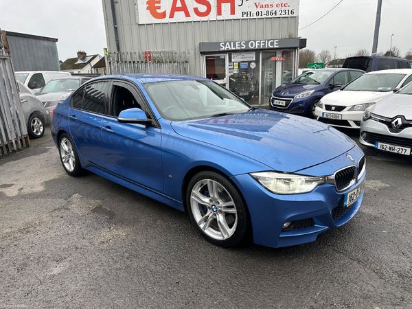 BMW 3-Series Saloon, Petrol Plug-in Hybrid, 2016, Blue