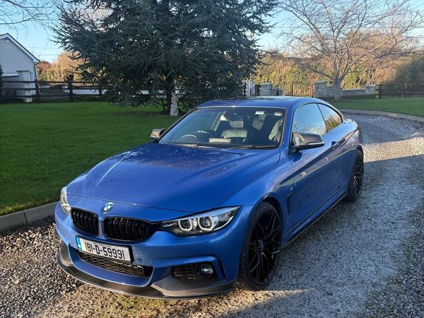 BMW 4-Series Coupe, Diesel, 2018, Blue