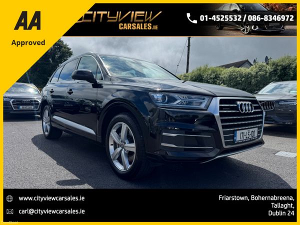 Audi Q7 Estate, Diesel, 2017, Black