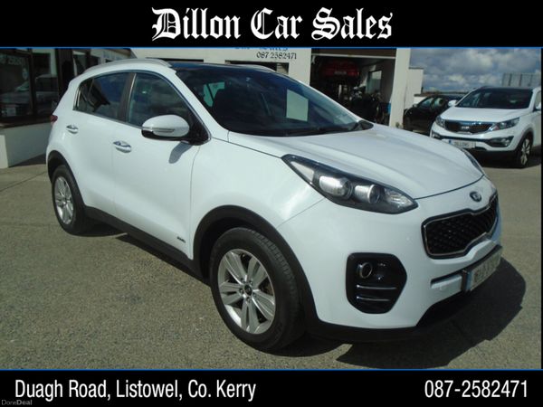 Kia Sportage MPV, Diesel, 2016, White
