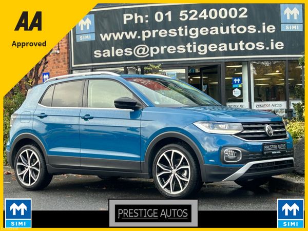Volkswagen T-Cross SUV, Petrol, 2020, Blue