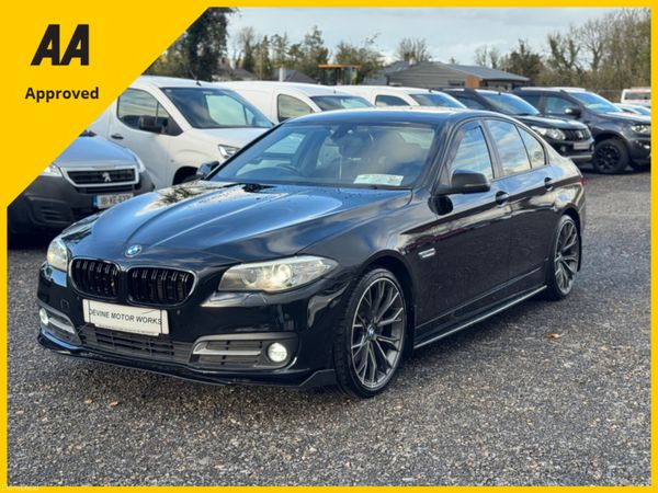 BMW 5-Series Saloon, Diesel, 2016, Black