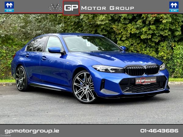 BMW 3-Series Saloon, Petrol Plug-in Hybrid, 2024, Blue