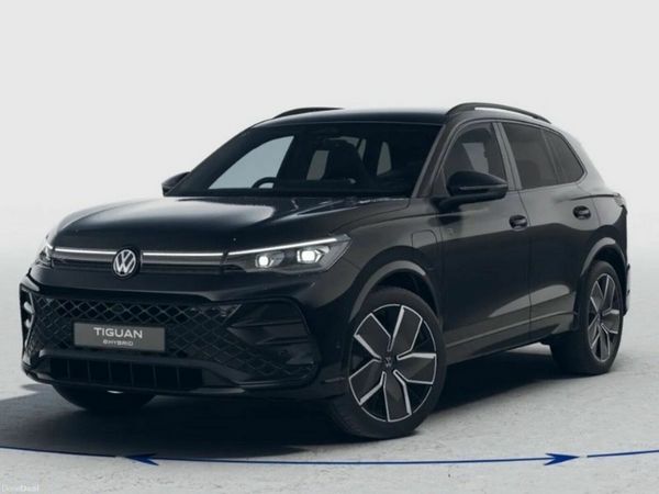 Volkswagen Tiguan SUV, Petrol Plug-in Hybrid, 2026, Black
