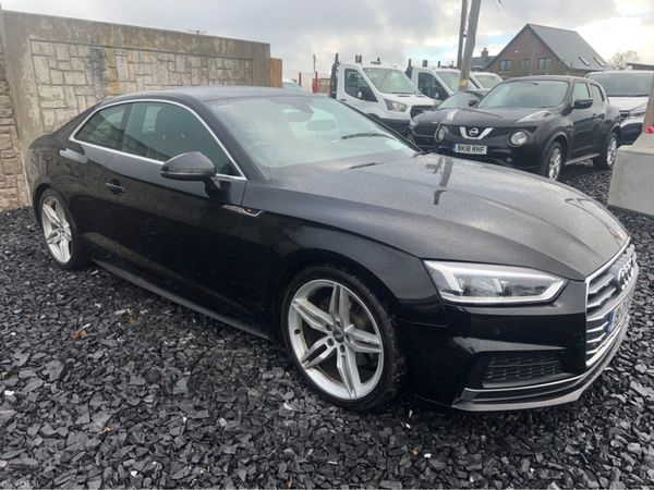 Audi A5 Coupe, Petrol, 2019, Black