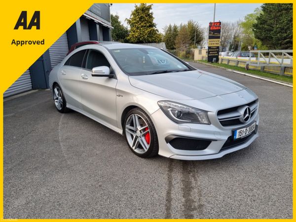 Mercedes-Benz CLA Saloon, Petrol, 2015, Silver