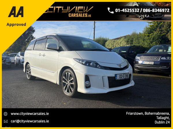 Toyota Estima MPV, Petrol, 2013, White