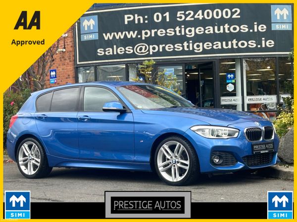 BMW 1-Series Hatchback, Diesel, 2017, Blue