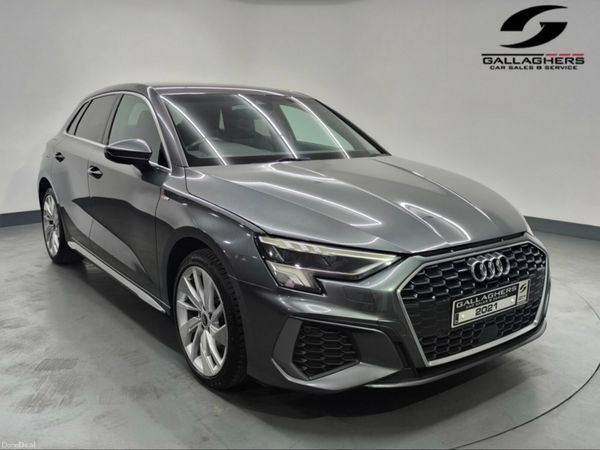Audi A3 Hatchback, Petrol Plug-in Hybrid, 2021, Grey