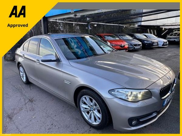 BMW 5-Series Saloon, Diesel, 2016, Silver