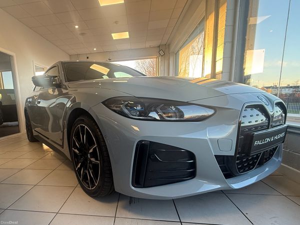 BMW i4 Saloon, Electric, 2022, Grey